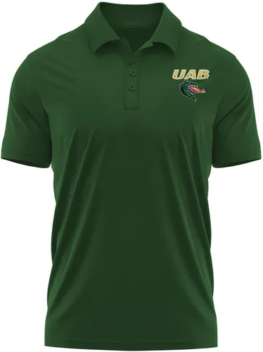 Miniatura 97 de Camisa polo deportiva oficial de la NCAA Collegiate para hombre, colección con logotipo en el pecho izquierdo