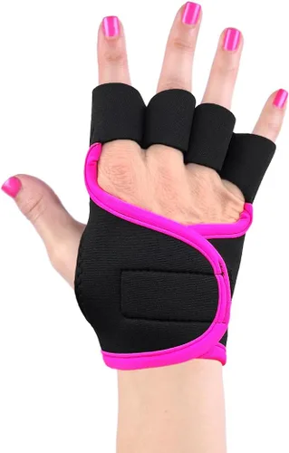 Miniatura 15 de G-Loves Guantes de entrenamiento G3 para mujer Ejercicio Gimnasio Fitness Levantamiento de Pesas Entrenamiento Culturismo Entrenamiento