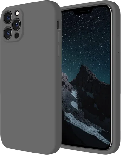 Miniatura 21 de FireNova Funda diseñada para iPhone 12 Pro, funda de silicona [protección de cámara] con forro de microfibra suave antiarañazos, 6.1 pulgadas
