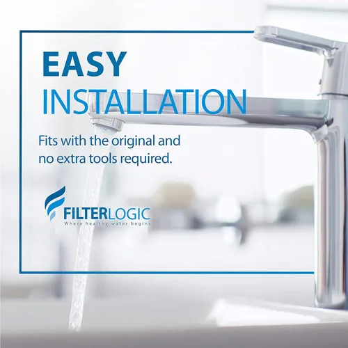 Miniatura 7 de Filterlogic 3US-PF01 3US-MAX-F01 Filtro de repuesto, certificado NSF/ANSI 42 para Filtrete® 3US-PF01, 3US-MAX-F01H, 3US-PF01H, Delta RP78702