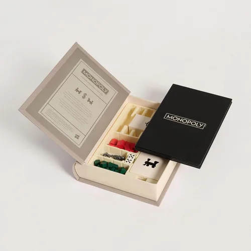 Miniatura 4 de Juego de mesa monopolio edición vintage de Libro de lino (versión E.U.)
