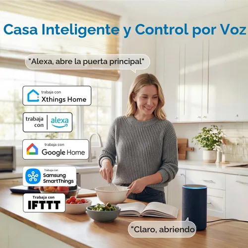 Miniatura 4 de ULTRALOQ U-Bolt Pro - Cerradura inteligente WiFi con sensor de puerta, cerradura inteligente Wi-Fi integrada para puerta delantera