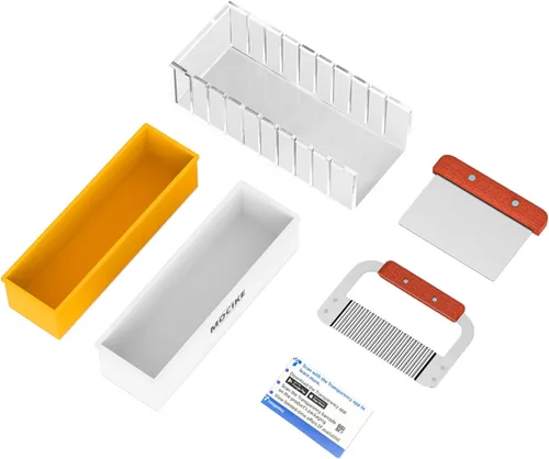 Miniatura 8 de Kit de fabricación de moldes de jabón acrílico de alta calidad, crea exquisitos jabones de bricolaje con precisión (kit de cortador de jabón duro)