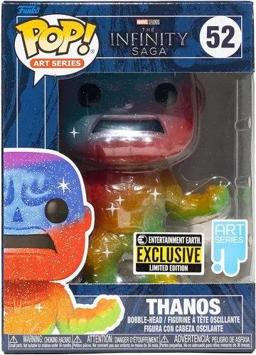 Miniatura 6 de Funko Marvel Infinity Saga Thanos Art Series Pop! Figura de vinilo con pop premium! Protector Entertainment Earth Exclusivo