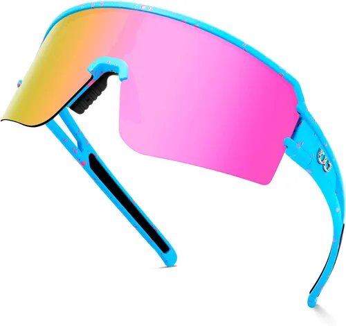 FMY Gafas de sol polarizadas para ciclismo, lentes deportivos con protección UV400, para béisbol, correr, pescar, para hombres, mujeres y jóvenes