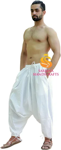 Miniatura 5 de SARJANA HANDICRAFTS Pantalones bohemios de algodón para hombre