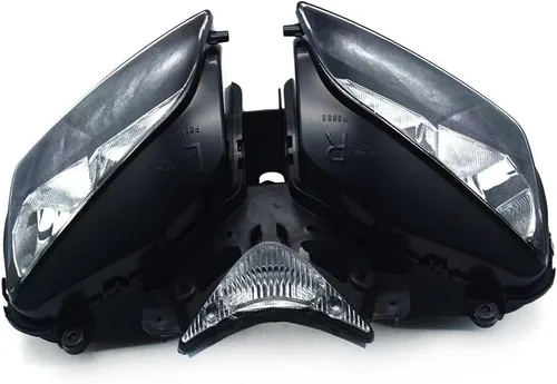 Miniatura 6 de Conjunto de faros delanteros de motocicleta compatible con Honda CBR1000RR 2004 2005 2006 2007 motocicleta plástico faro delantero faro delantero