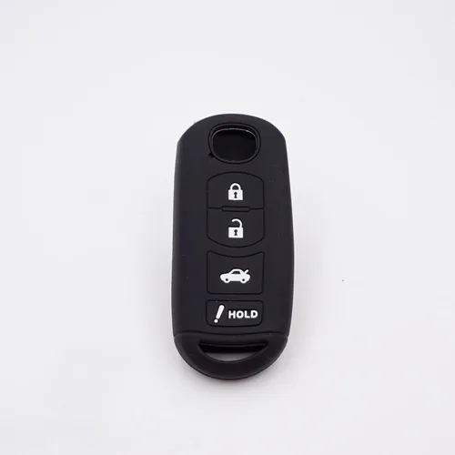 Miniatura 6 de Funda para llave de coche para Mazda 2/3/5/6 CX-3 CX-5 CX-7 CX-9 Miata MX5 2018-2020, funda de silicona para llave remota de 2/3/4 botones
