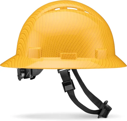 Miniatura 7 de Casco de construcción actualizado de ala completa, acolchado, aprobado por la OSHA Tipo 1 Clase E, G y C, para hombres, Cascos de construcción.