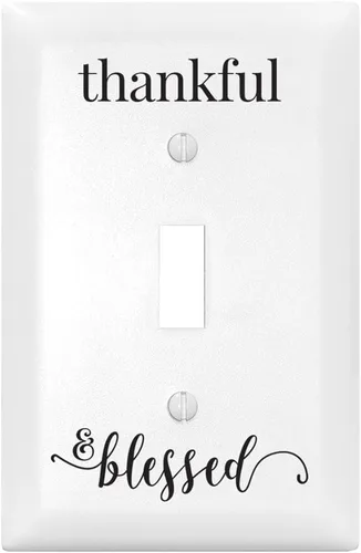 Miniatura 5 de DEXSA A Princess Lives Here Let Your Light Shine - Cubierta para interruptor de una sola luz, fabricada en los Estados Unidos