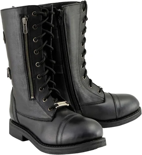 Miniatura 13 de Milwaukee Leather Botas de Motociclista de Cuero para Mujer de Rodilla a Altura de la Pierna Colección Premium MBL