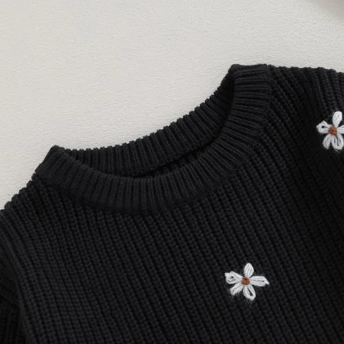 Miniatura 5 de Douhoow Suéter de punto para bebé, sudadera de punto para bebé, niña, niño, sudadera para otoño e invierno