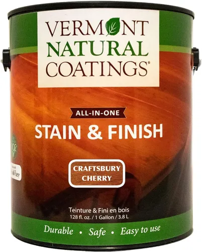 Miniatura 6 de Vermont Natural Coatings PolyWhey Stain & Finish - Westfield Walnut - Cuarto de galón Westfield Nogal
