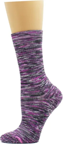 Miniatura 2 de Dr. Motion Calcetines de compresión para mujer con cojín mejorado y soporte de arco transpirable, 4 pares