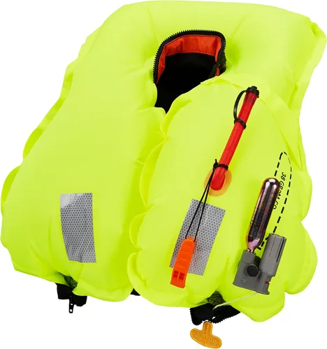 Miniatura 5 de BLUESTORM Arcus 40 - Chaleco salvavidas inflable automático PFD para adultos con cordón manual Chaleco salvavidas aprobado por la Guardia Costera