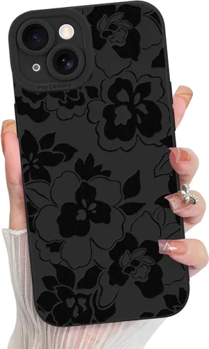 Miniatura 29 de MZELQ Funda para iPhone 17 Pro 2025, diseño de girasoles de silicona, flores florales, protección de cámara, funda delgada y suave para teléfono