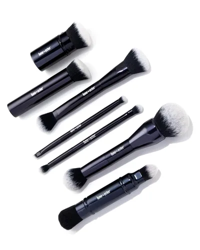 Miniatura 7 de Lune+Aster Eye Definer Duo Brush Brocha de maquillaje de ojos de doble punta para aplicar delineador de ojos, mezcla sombra de ojos. Fabricado