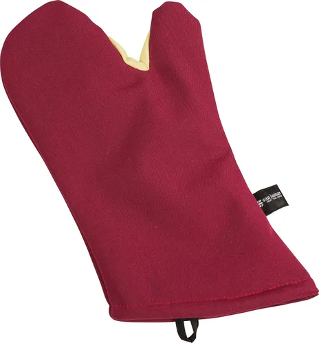 Miniatura 15 de San Jamar KT0215 Kool-Tek Manopla de protección para horno para temperatura convencional Nomex, 15" de longitud, rojo