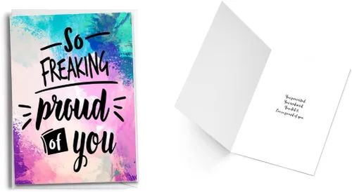Miniatura 3 de Paquete de 3 tarjetas de PC Tarjeta de felicitación de nuevo comienzo Tarjeta So Proud of You You've Totally Got This Card!