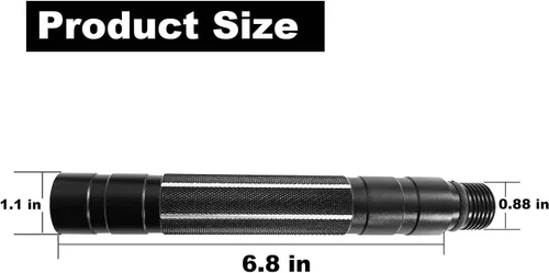 Miniatura 2 de aiGear Hiking Stick Accessories for G2 G3, Extended Tube T-Handle Grip Folding Knife Saw Spear Head Tip with Magnesium Rod for Trekking Pole
