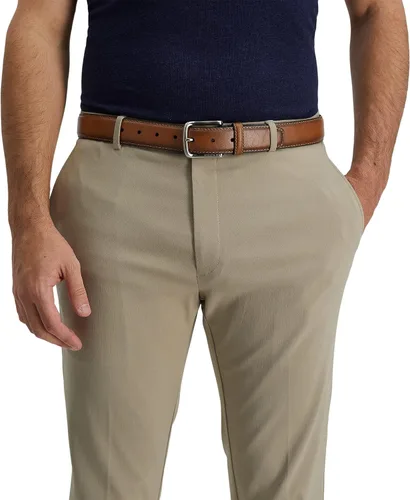 Miniatura 5 de Tommy Hilfiger Cinturón de mezclilla casual para hombre con hebilla de arnés clásica