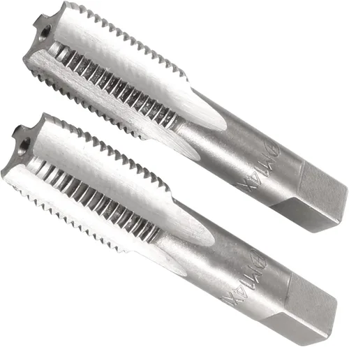 Miniatura 11 de Tapones de roscado a mano, rosca M12 x 1, herramienta métrica de aleación de acero, rosca inferior cónica