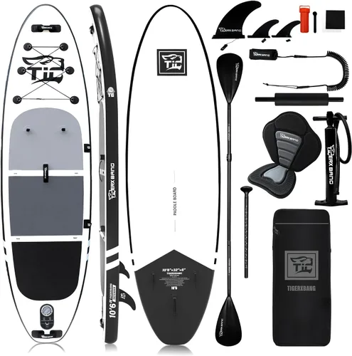 Miniatura 13 de Inflatable Paddle Board with Premium SUP Board Accessories, Allround Paddle Boards for Adults/Youth,Stand Up Paddle Board Defender Collection