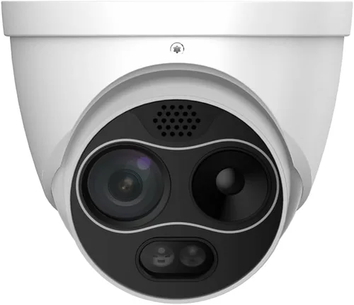 Miniatura 2 de EmpireTech IPC-TPC124X-AI - Cámara térmica de 4 MP 1/2.7 pulgadas, mini torreta CMOS, cámara IP inteligente AI, canales visibles y térmicos, fusión