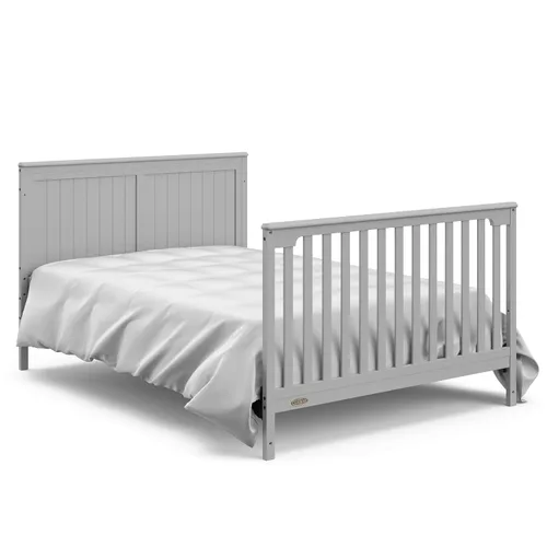 Miniatura 16 de Graco Hadley Cuna convertible 5 en 1 con cajón (Gris Guijarro) – Certificado GREENGUARD Gold, Combo de cuna con cajón, Cajón de almacenamiento