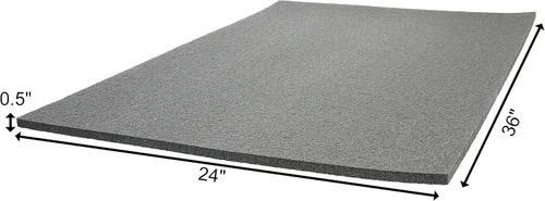 Miniatura 2 de Case Club Espuma personalizable de polietileno 36 x 24 x 0.5 pulgadas
