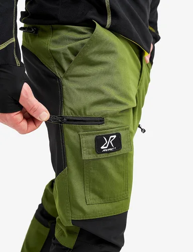 Miniatura 4 de RevolutionRace Pantalones Nordwand para hombre, pantalones duraderos para todas las actividades al aire libre