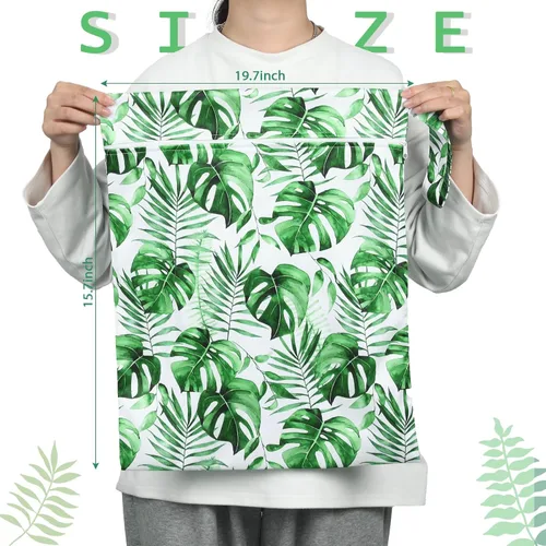 Miniatura 2 de Shappy 2 piezas bolsas grandes de viaje para lavandería, lavables, impermeables, para ropa húmeda y seca, bolsa grande para ropa sucia, baño