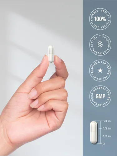 Miniatura 7 de Horbaach Suplemento de molibdeno 500mcg 200 cápsulas Quelato de aminoácidos Sin OMG, sin gluten