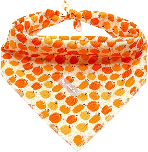Miniatura 28 de Pañuelo de otoño para perro, 1 bufanda de Halloween para perro, bufandas para perros, bufanda para mascotas, pañuelo para mascotas, bufandas