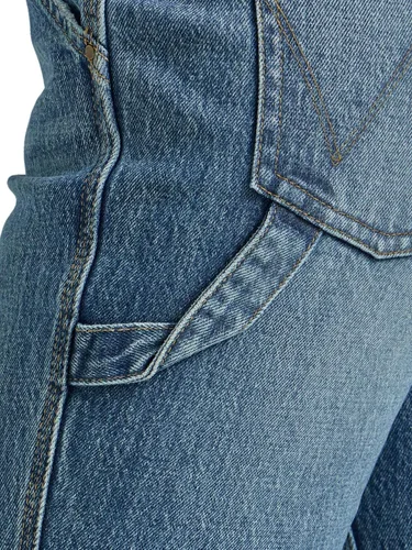 Miniatura 5 de Wrangler Jeans de carpintero de pierna recta de tiro alto para mujer