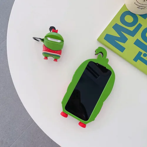 Miniatura 5 de Funda fea para iPhone 13 Pro, fundas de teléfono Kawaii de silicona 3D de dibujos animados de peces feos divertidos para iPhone 13 Pro, bonita funda