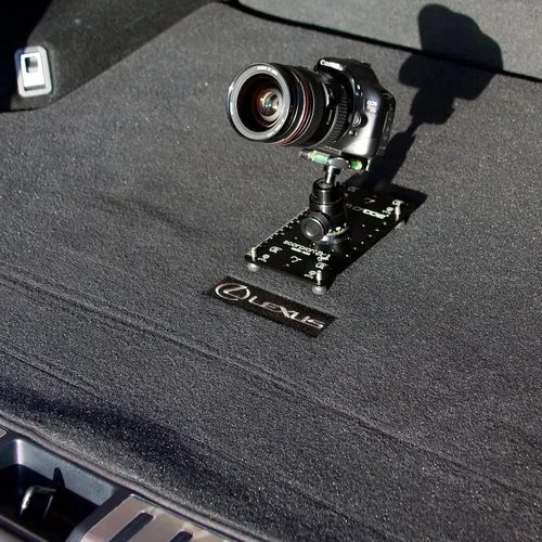 Miniatura 8 de Cam Caddie Placa de queso ultra plana de ángulo bajo POD/trípode para cámaras DSLR, sin espejo y de acción