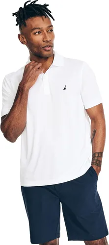 Miniatura 96 de Nautica playera polo clásica de mangas cortas, color sólido, para hombre