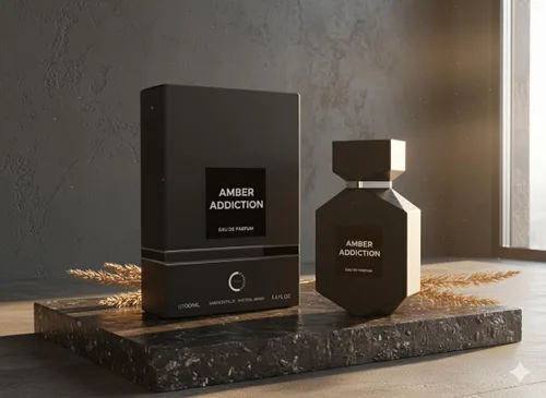 Miniatura 2 de Camara Eau de Parfum de larga duración, botella de vidrio de 3.4 onzas líquidas (adicción ámbar)