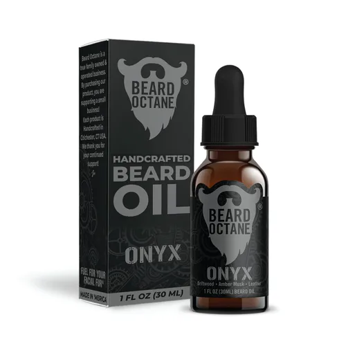 Miniatura 7 de Beard Octane Aceite para barba para hombres – Barbería (Barbershop Colonia) – Suaviza y acondiciona las barbas secas con argán y jojoba – 1 oz