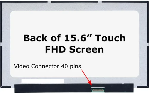 Miniatura 2 de SCREENARAMA Nueva pantalla de repuesto para Dell Inspiron 15 3501 P90F P90F002 (FHD 40pin táctil) pantalla LCD LED con herramientas y cinta