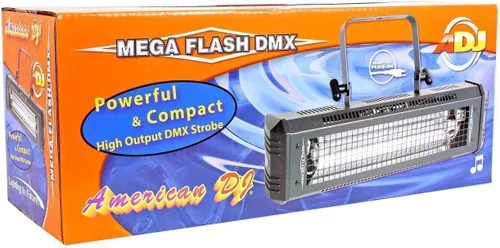 Miniatura 6 de American DJ Mega Flash DMX 800w DMX luz estroboscópica con sensor de sonido + altavoz gratis