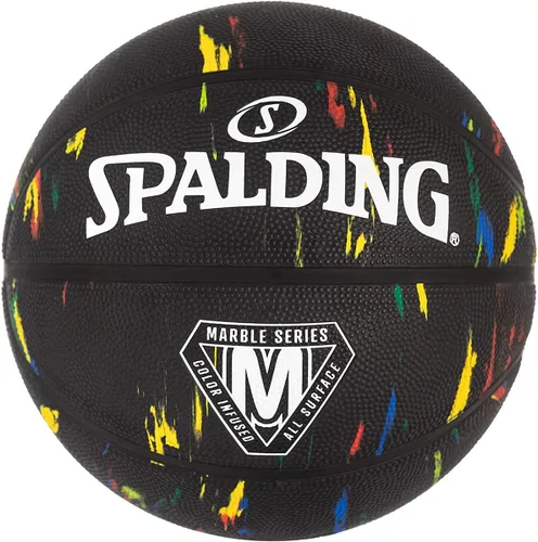 Miniatura 10 de Spalding Balones de baloncesto de goma para exteriores Cubierta de goma de rendimiento diseñada para jugar al aire libre Varios tamaños