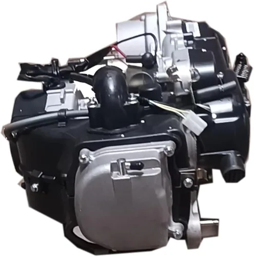 Miniatura 3 de X-PRO Motor GY6 de 4 tiempos de 50 cc para scooter con transmisión CVT, automático, de carcasa corta, con amortiguadores traseros duales, arranque