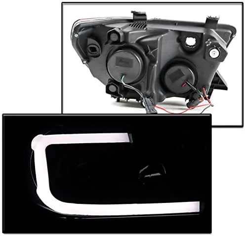 Miniatura 2 de Faros delanteros LED negros compatibles con Toyota Tundra 2007-2013 / Sequoia 2008-2017