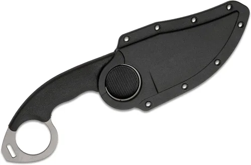 Miniatura 4 de COLD STEEL Double Agent II Plain Edge Durable Lightweight Japanese AUS8A Steel Clip Point Shape 3" Fixed Blade Tactical Outdoor Hunting Knife