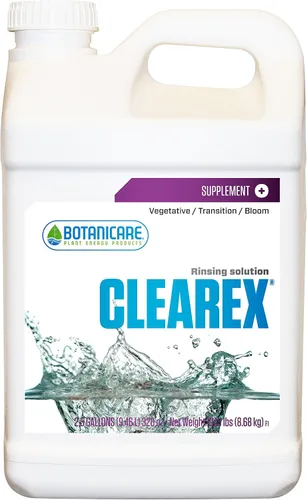 Miniatura 5 de Botanicare Clearex, Solución de enjuague para plantas hidropónicas y en maceta, 1 gal.