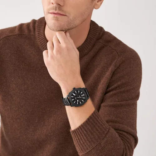 Miniatura 4 de Fossil FS5883 - Reloj de acero inoxidable con tres manecillas para máquina, 0.866in