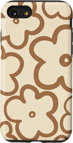 Miniatura 18 de Funda floral para iPhone 14 Pro Max Cute Flower Pattern Large Wildflower Neutral Boho