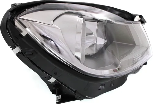 Miniatura 4 de Garage-Pro Faros delantero lado pasajero lado faro conjunto para Mercedes Benz C250 2012-2014, C300 halógeno con bombilla(s) sedán, reemplaza #